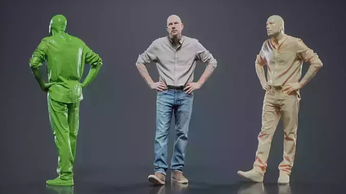 Sloppy Shirt Man 006 RAW Scan