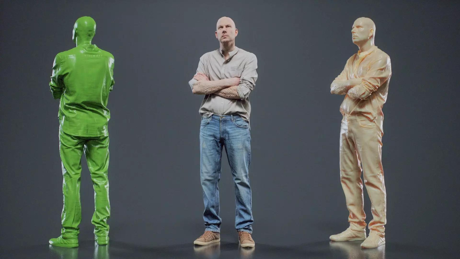 Sloppy Shirt Man 005 RAW Scan 3D model_0