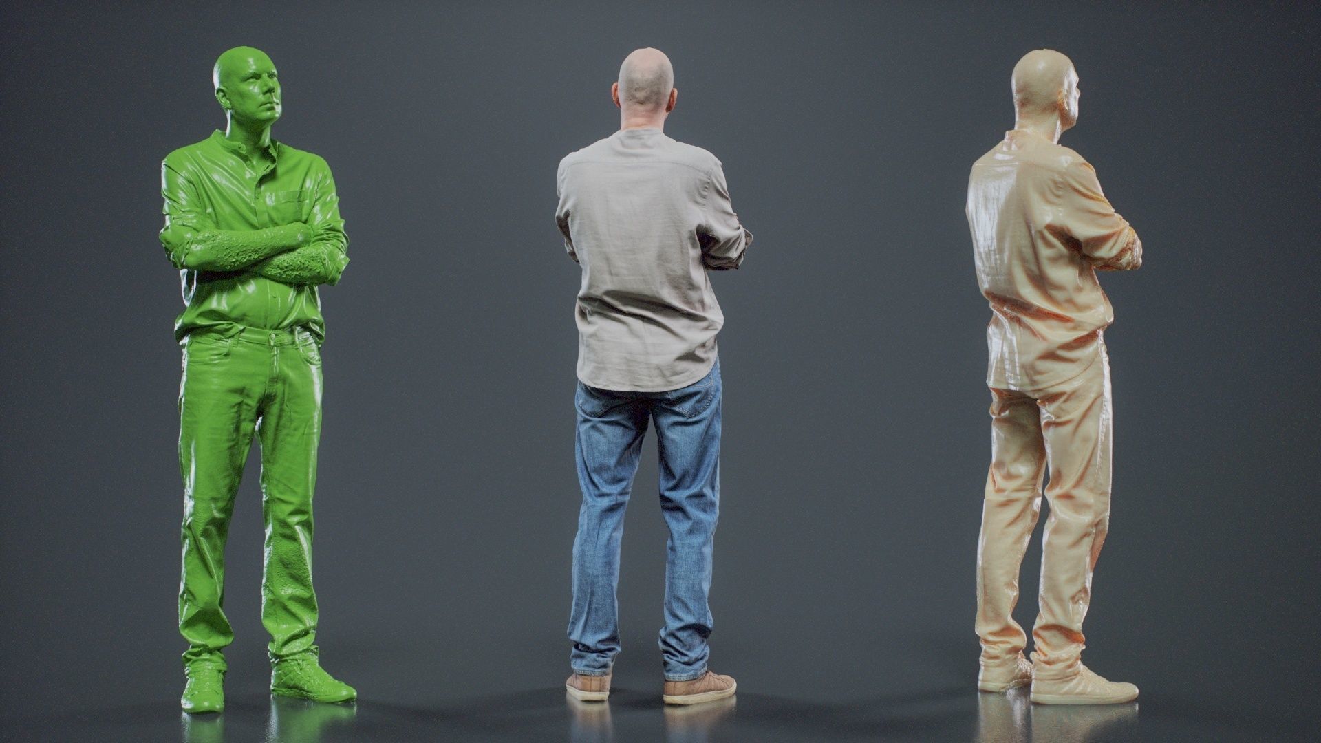 Sloppy Shirt Man 005 RAW Scan 3D model_6