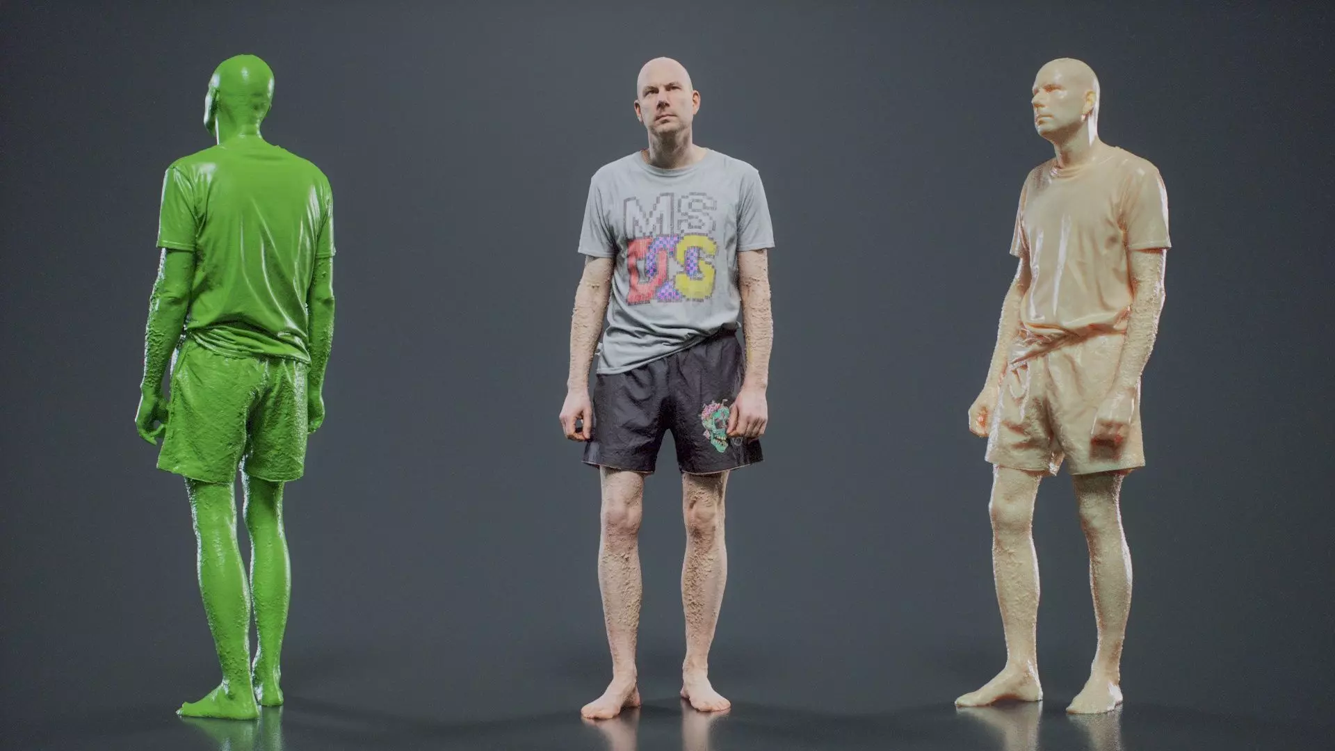 Nerd Man 008 RAW Scan 3D model