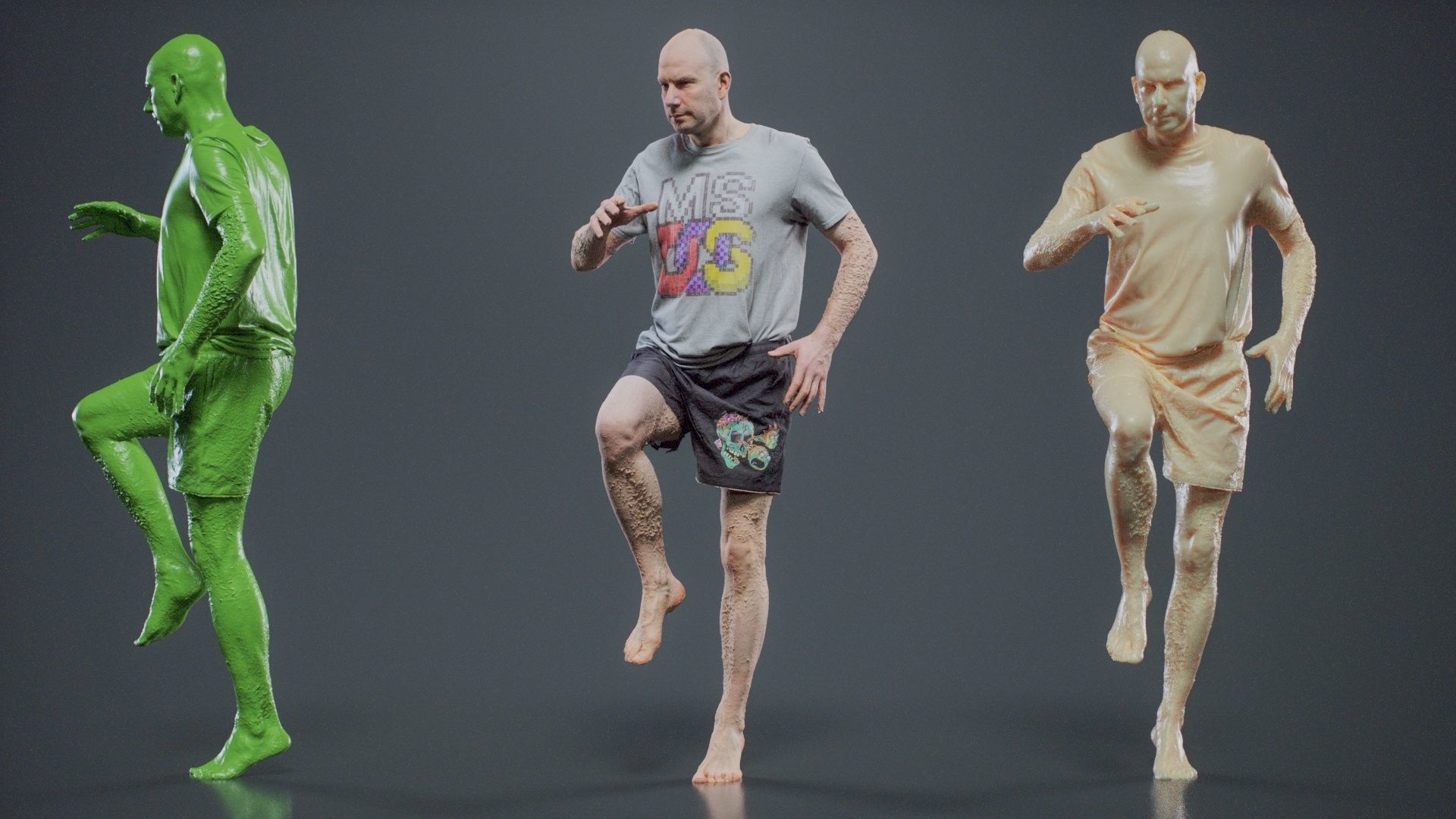 Nerd Man 006 RAW Scan 3D model_11