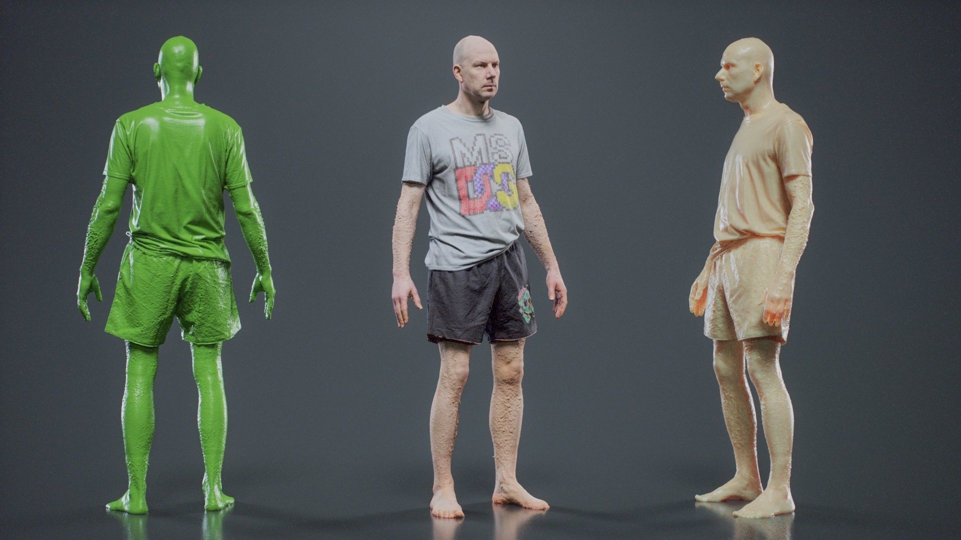 Nerd Man 001 RAW Scan 3D model_1