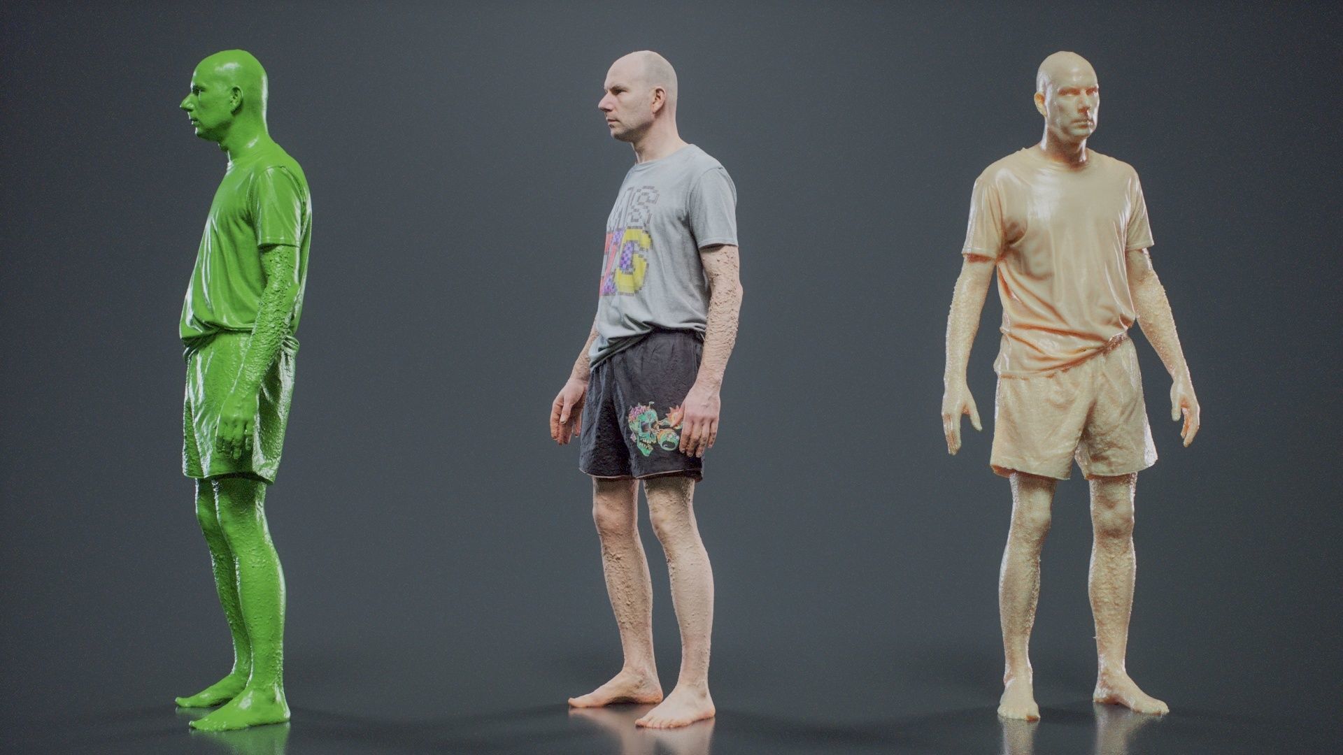 Nerd Man 001 RAW Scan 3D model_10