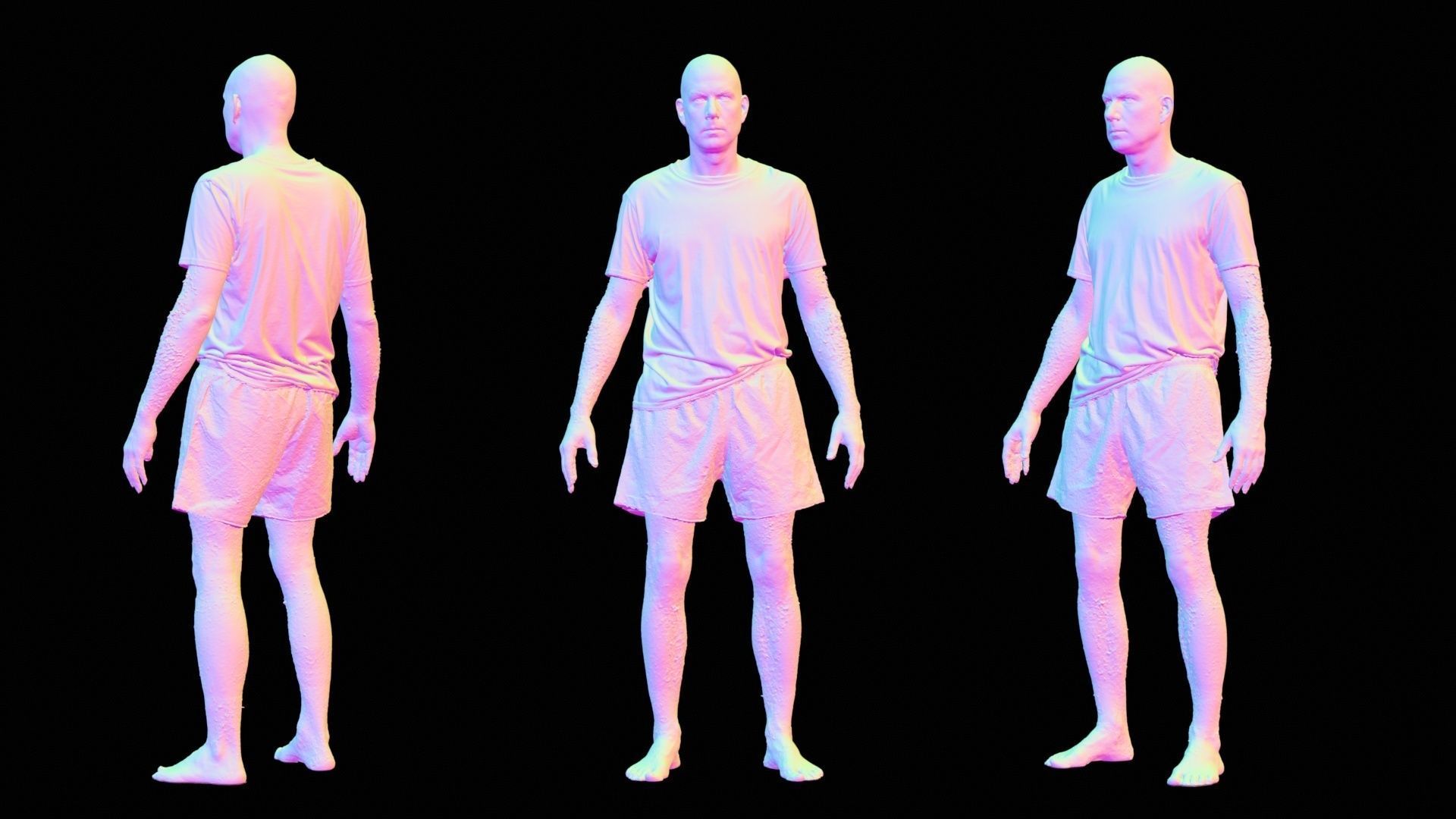 Nerd Man 001 RAW Scan 3D model_13