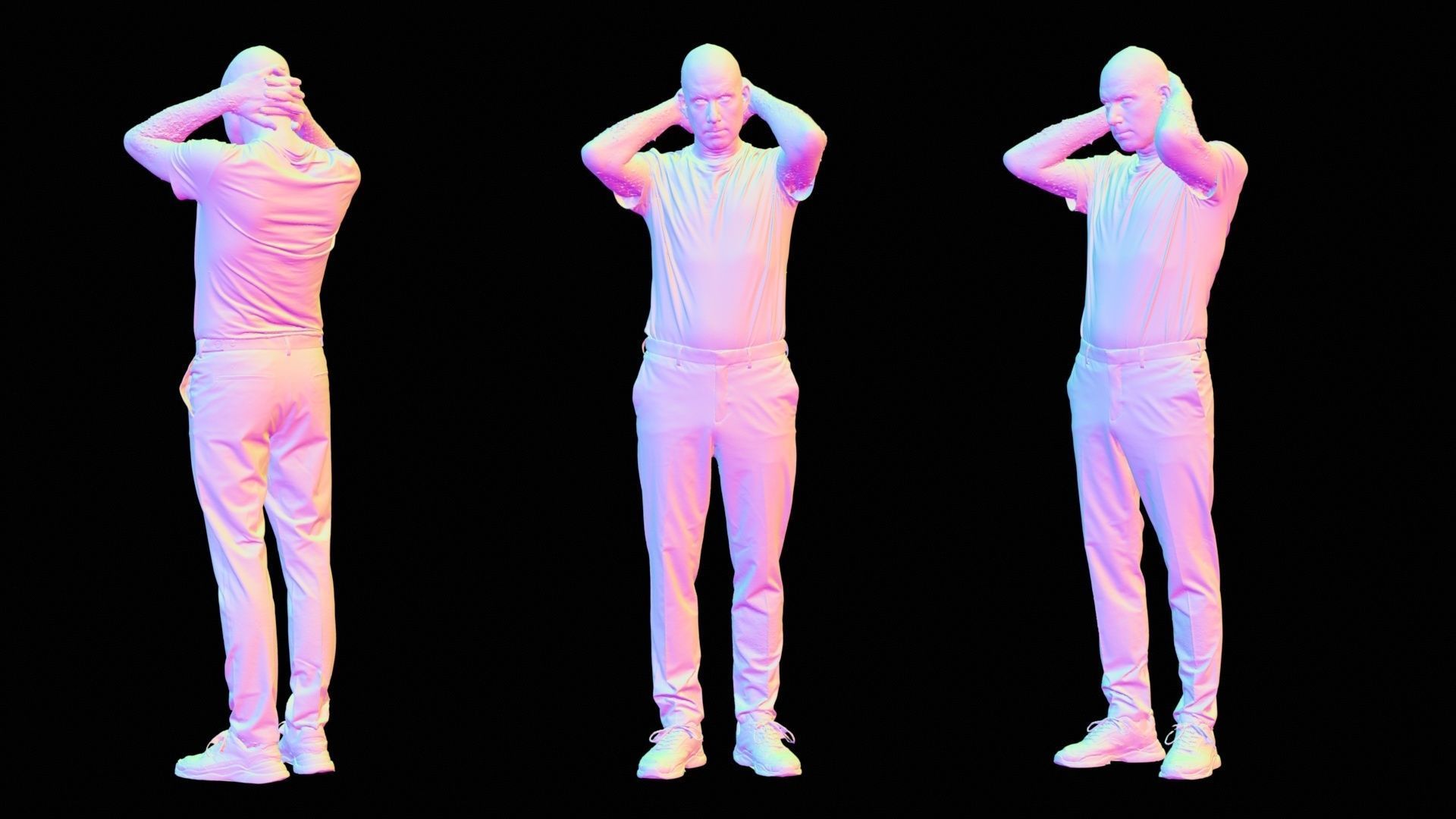 Man In White 008 RAW Scan 3D model_13