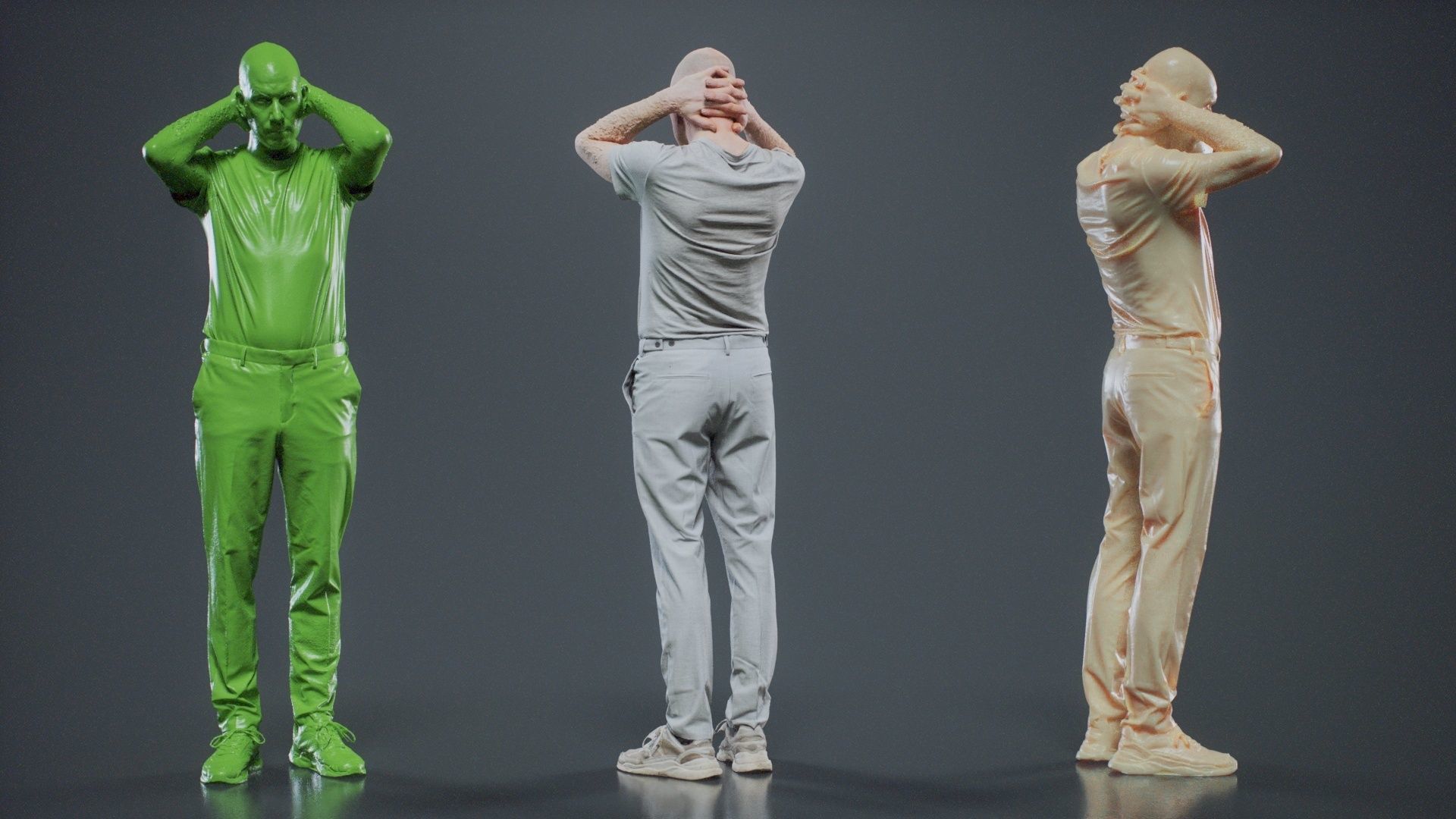 Man In White 008 RAW Scan 3D model_7