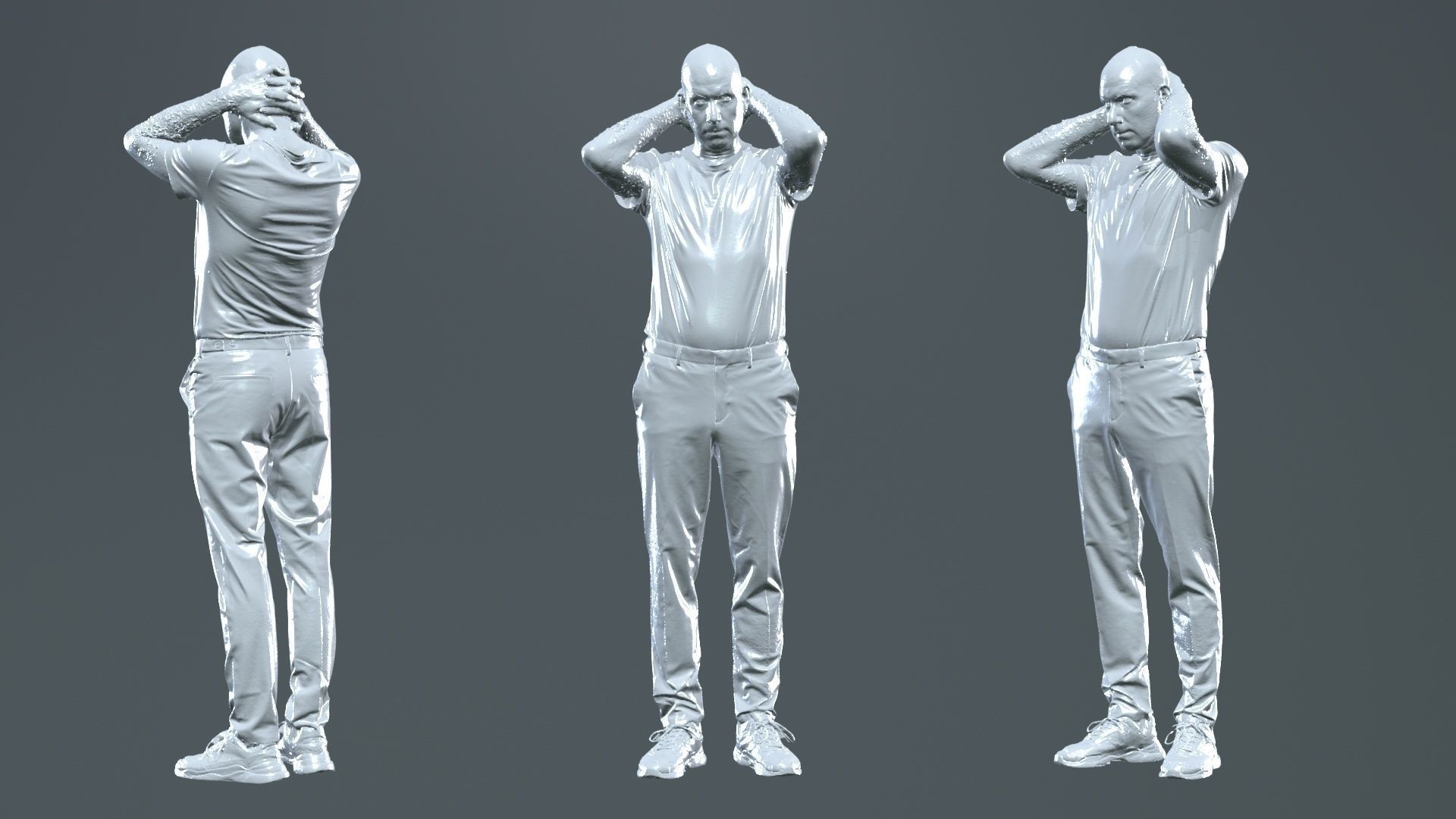 Man In White 008 RAW Scan 3D model_12