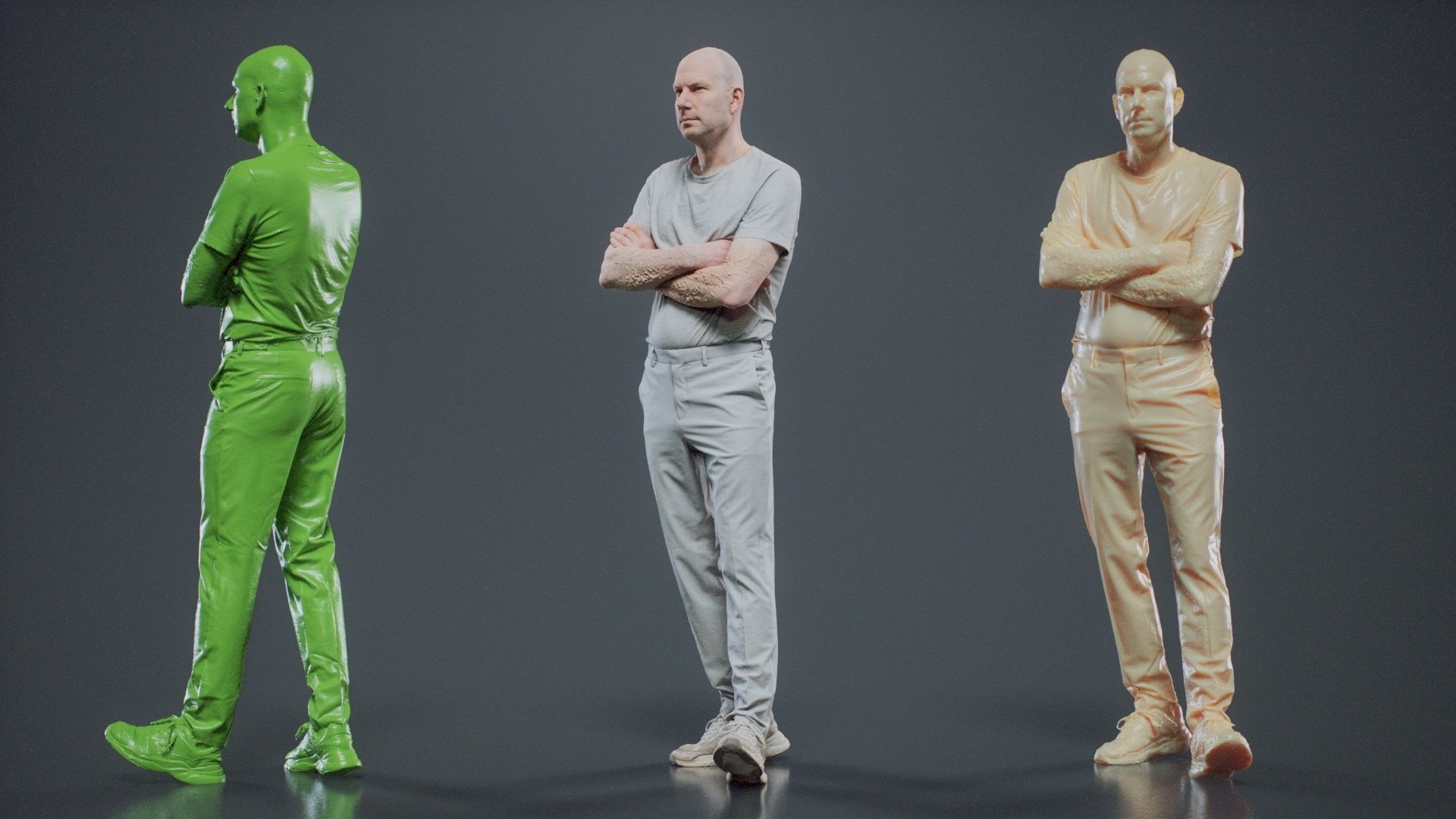 Man In White 007 RAW Scan 3D model_11