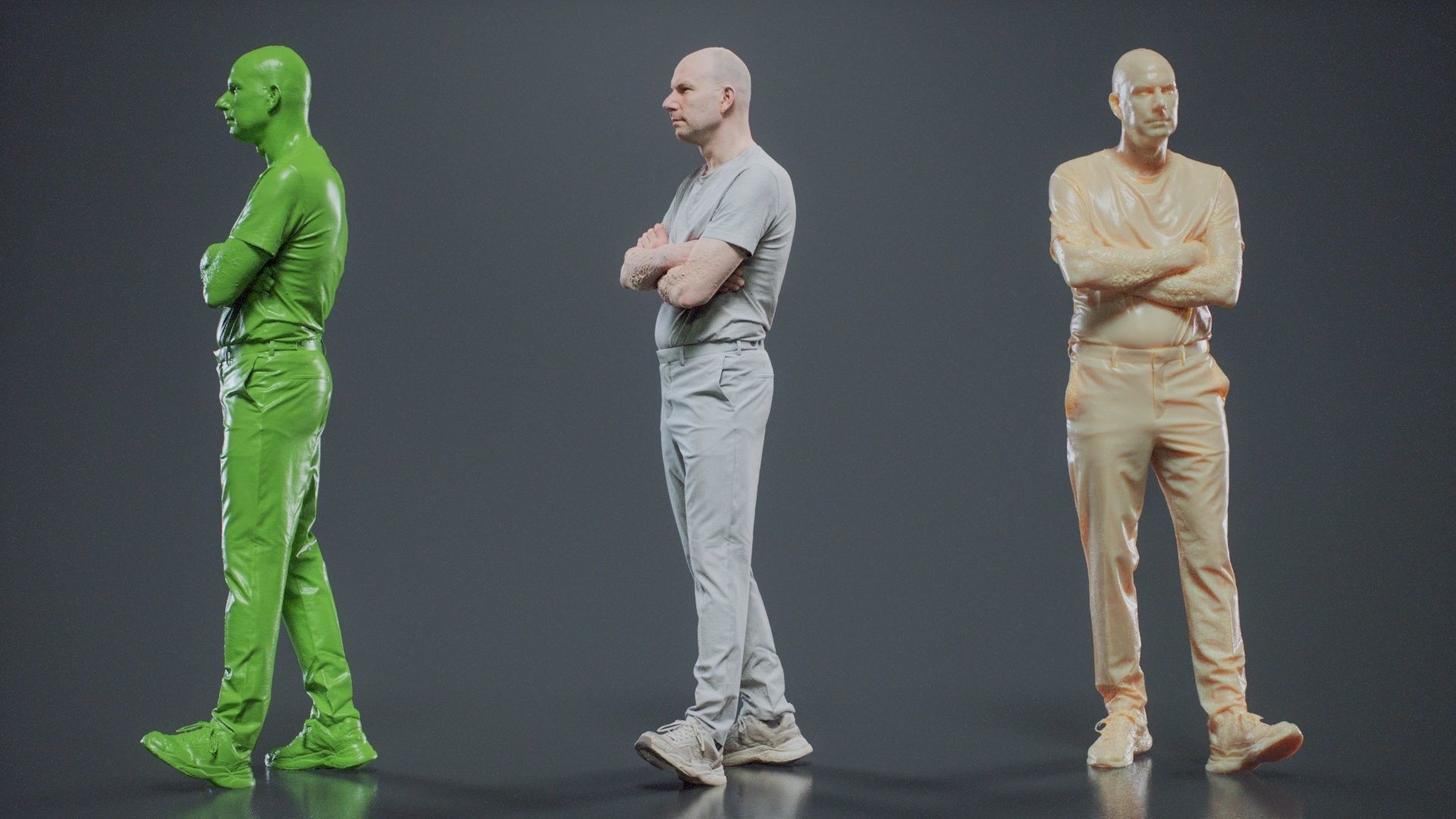 Man In White 007 RAW Scan 3D model_10