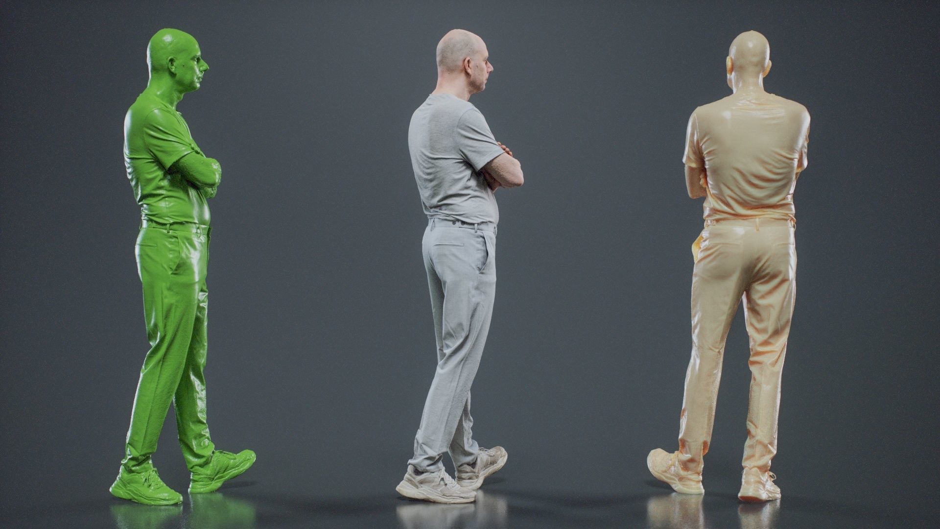 Man In White 007 RAW Scan 3D model_4