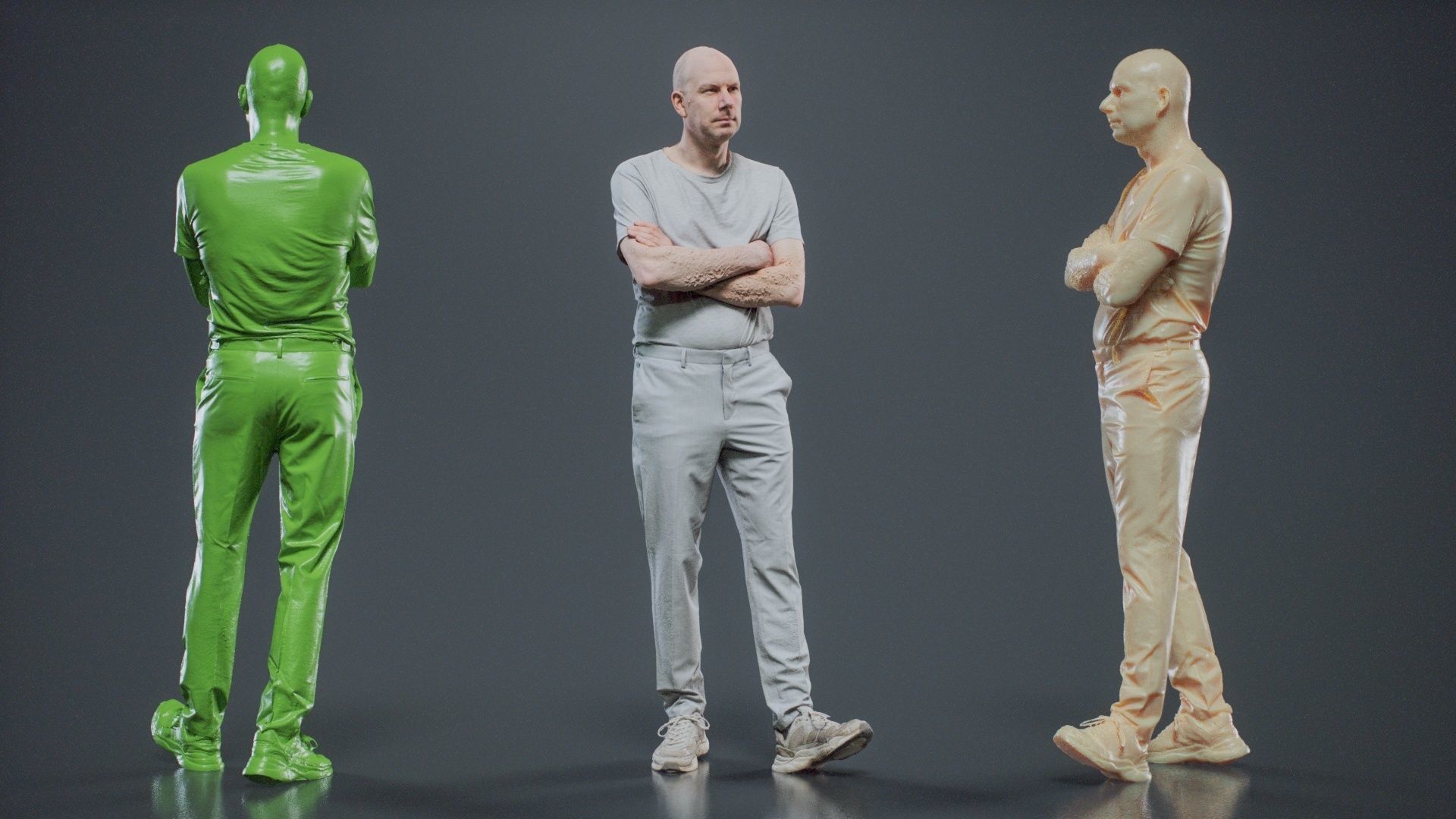 Man In White 007 RAW Scan 3D model_1