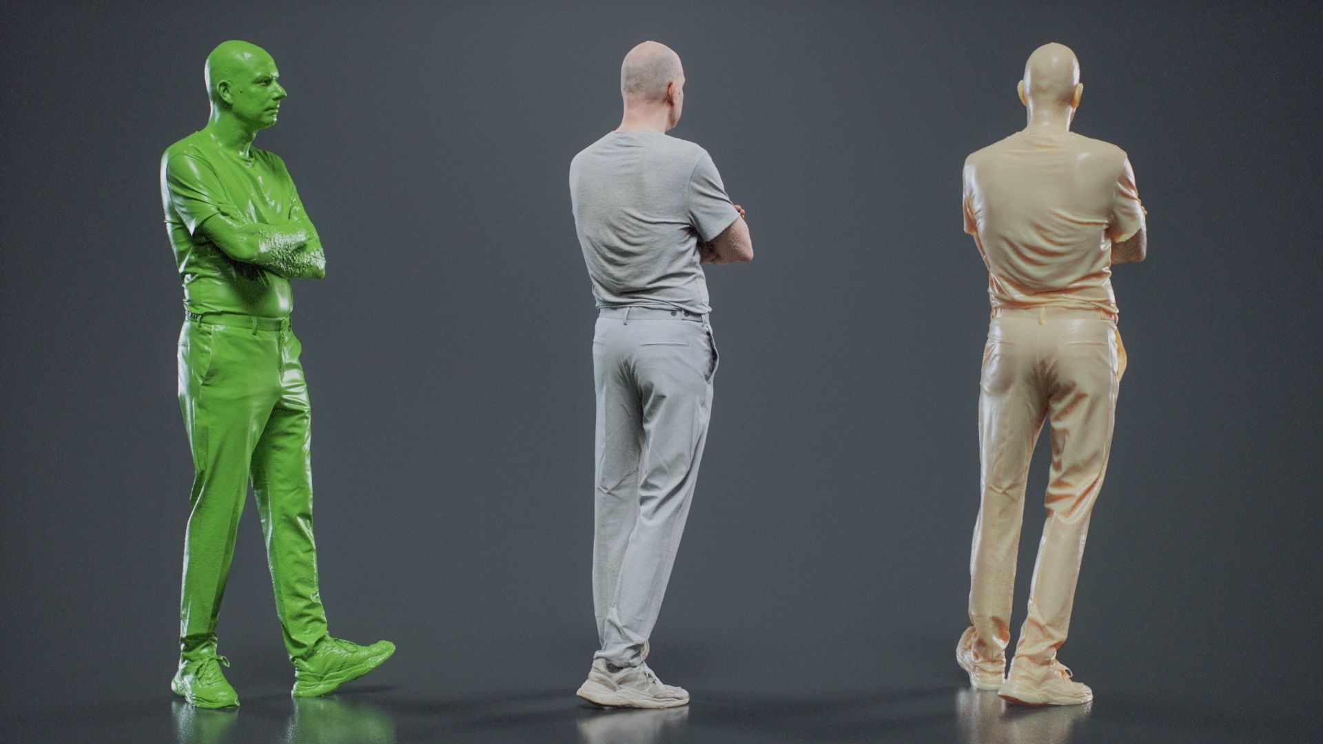 Man In White 007 RAW Scan 3D model_5