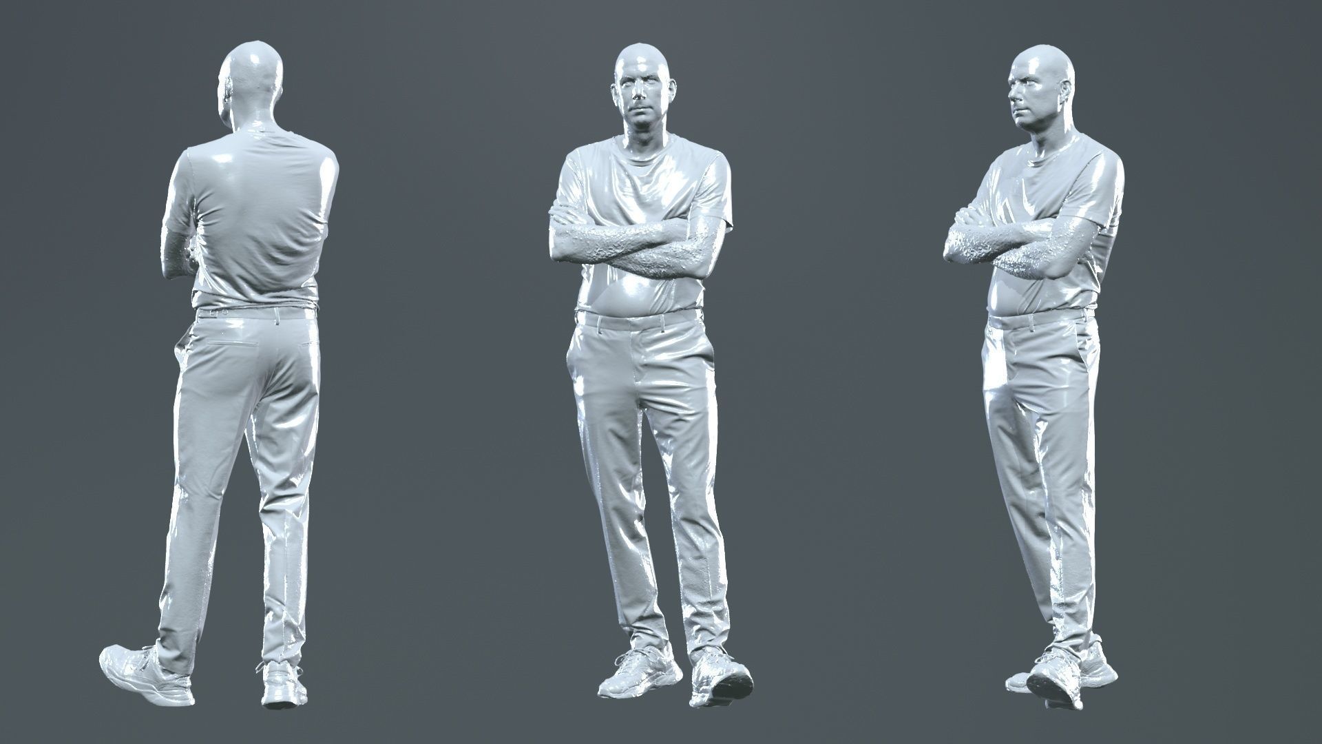 Man In White 007 RAW Scan 3D model_12