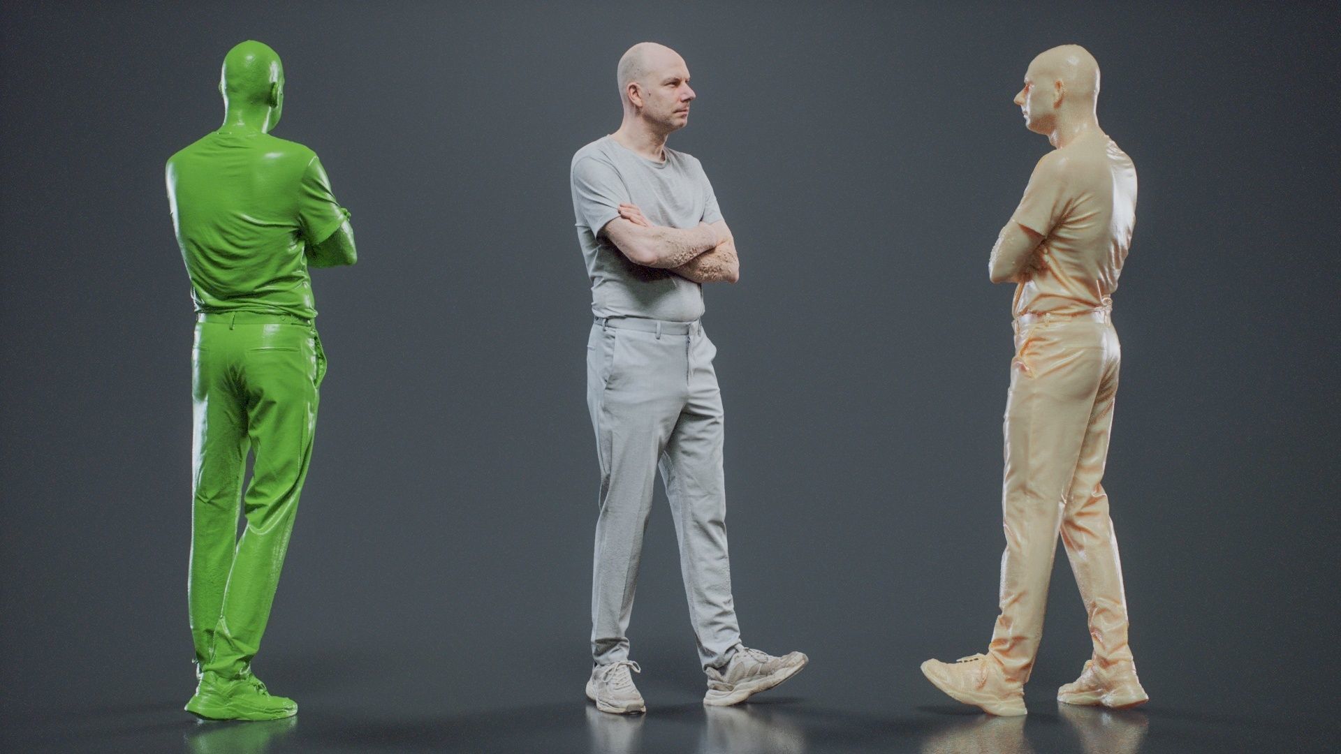 Man In White 007 RAW Scan 3D model_2