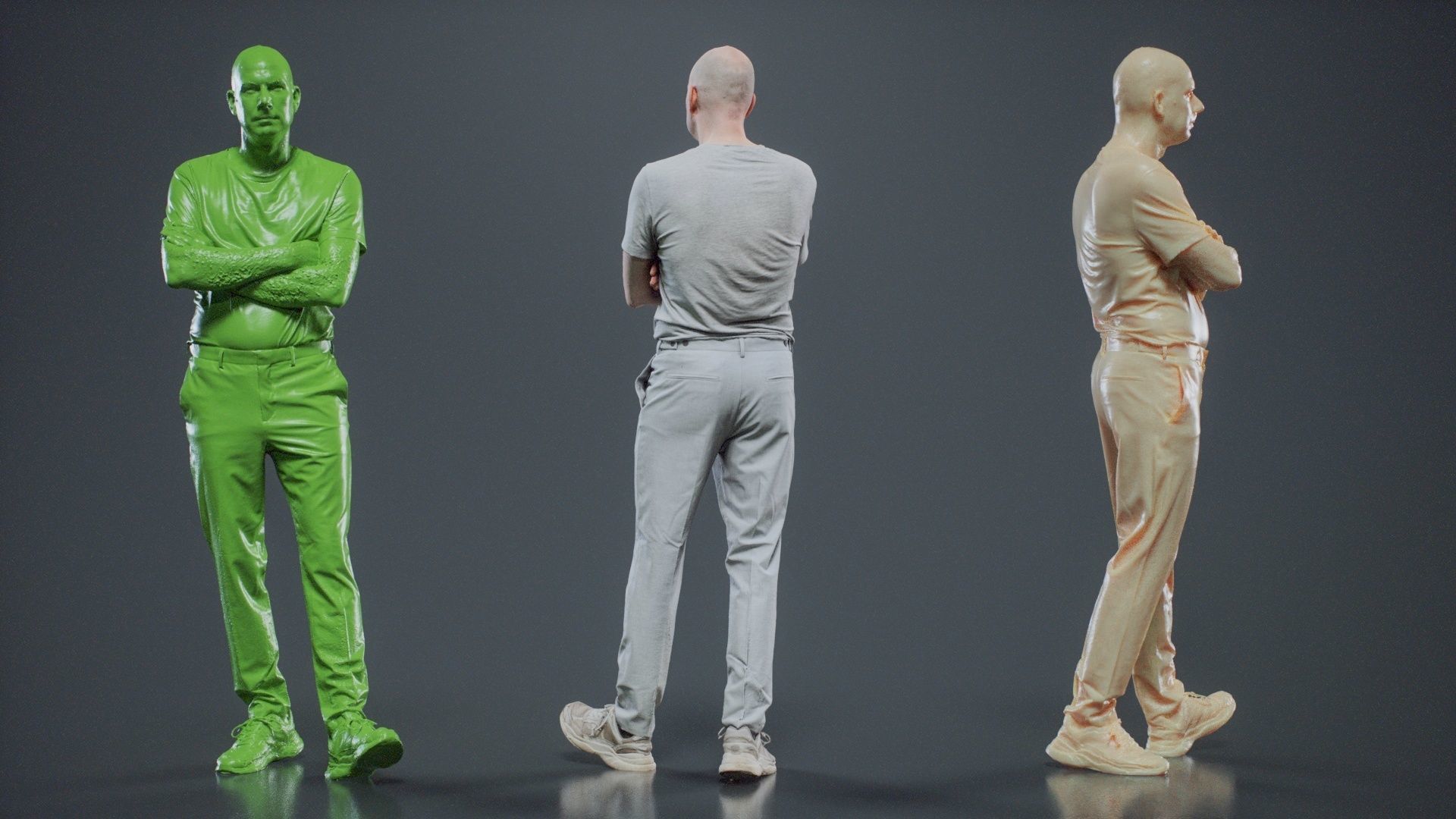 Man In White 007 RAW Scan 3D model_7