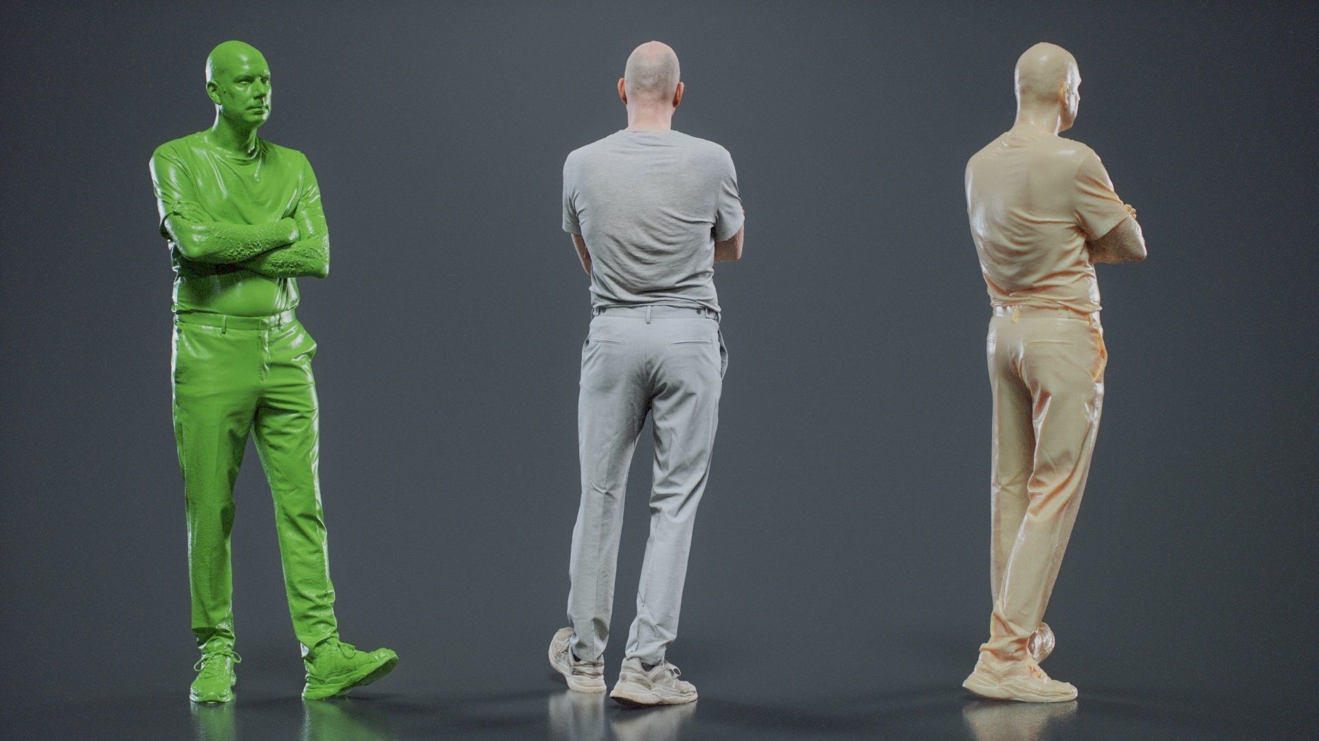 Man In White 007 RAW Scan 3D model_6