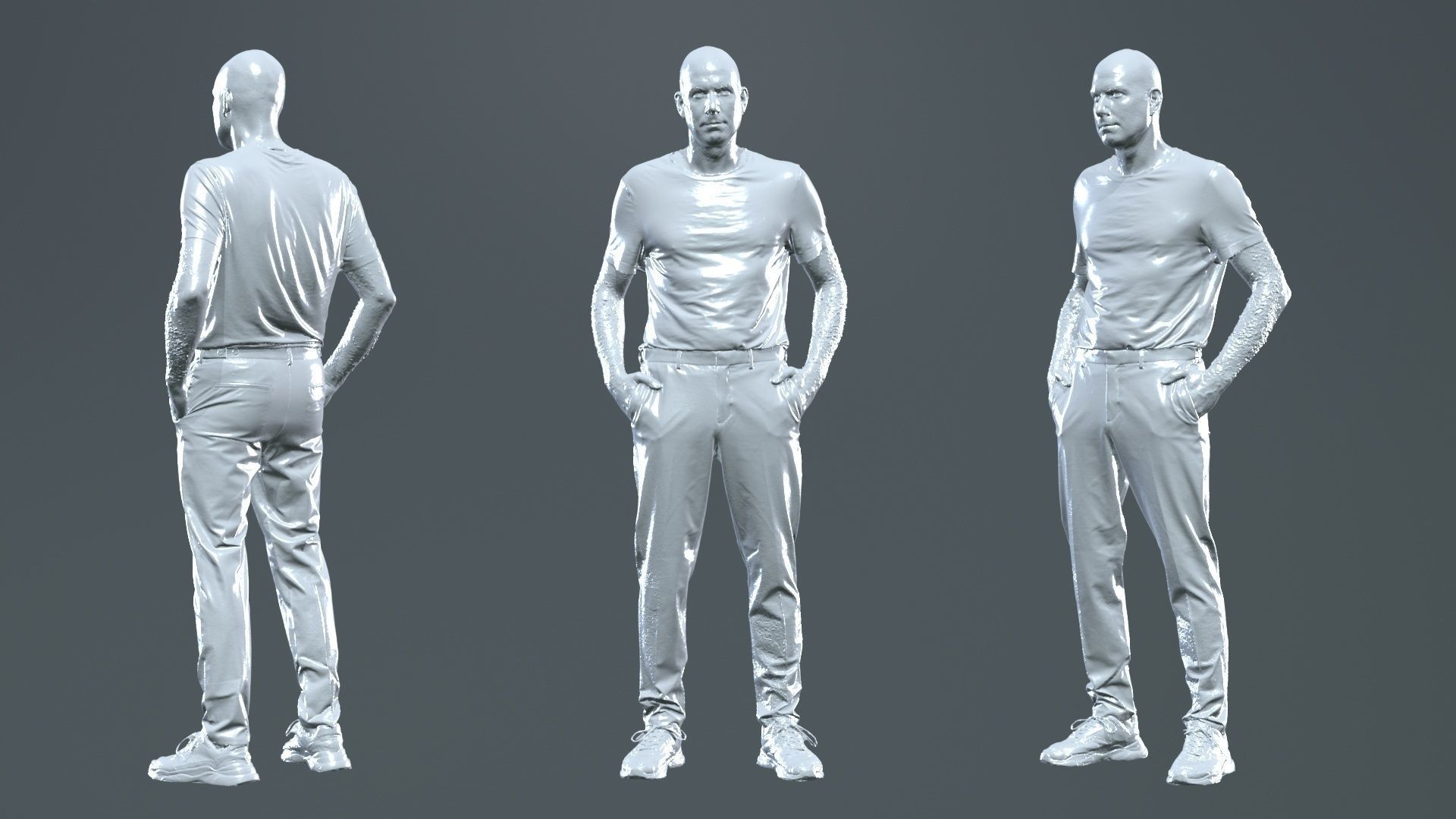 Man In White 005 RAW Scan 3D model_12