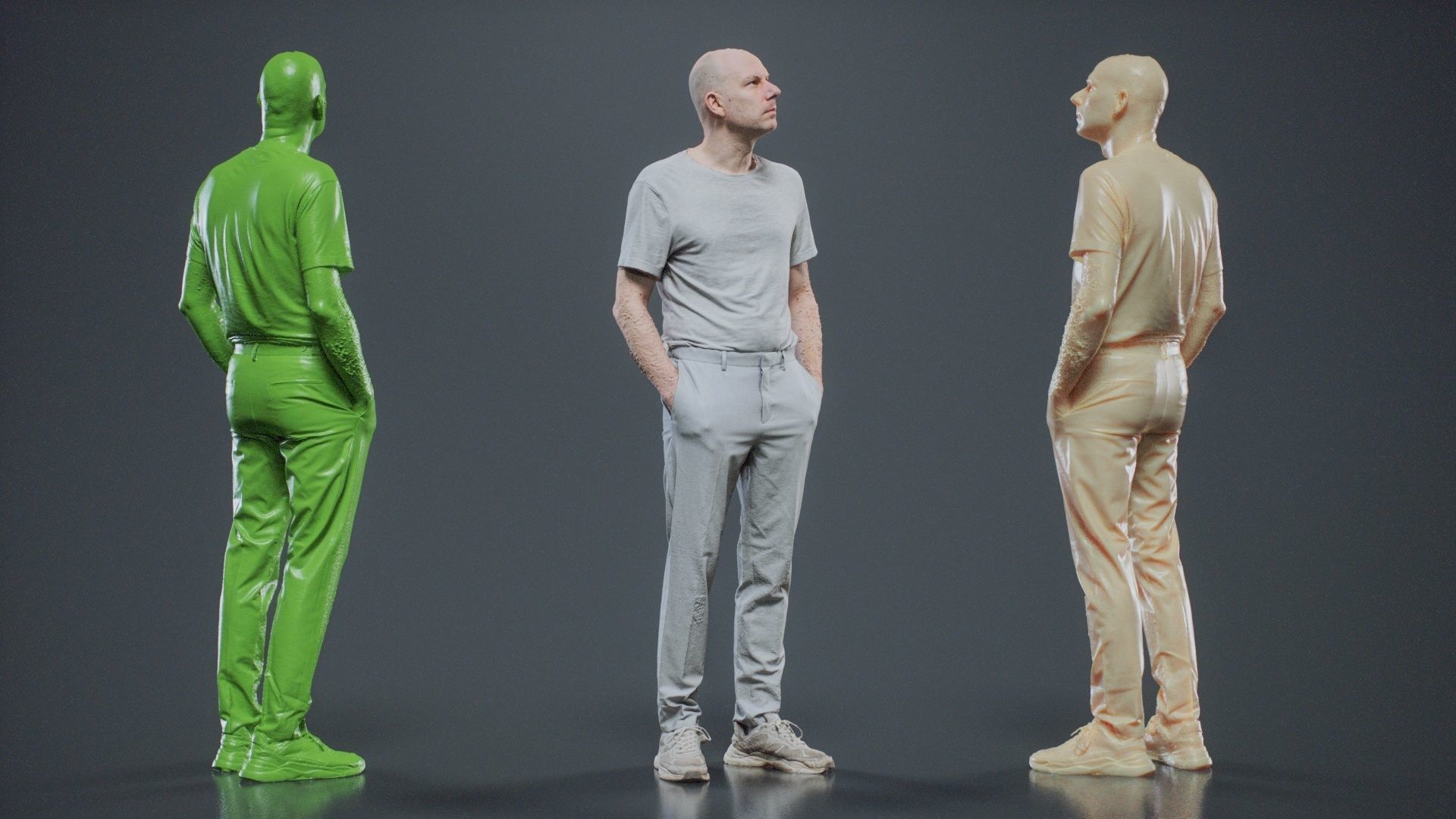 Man In White 002 RAW Scan 3D model_2