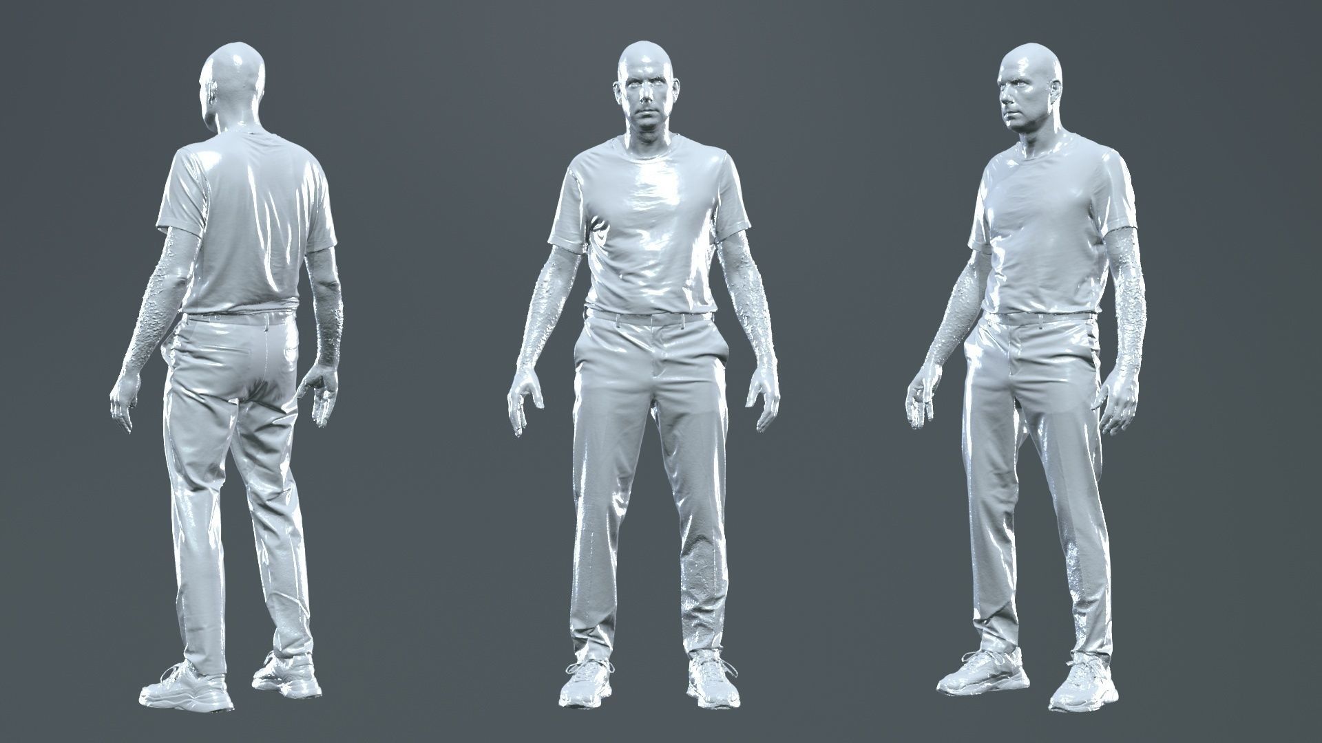 Man In White 001 RAW Scan 3D model_12