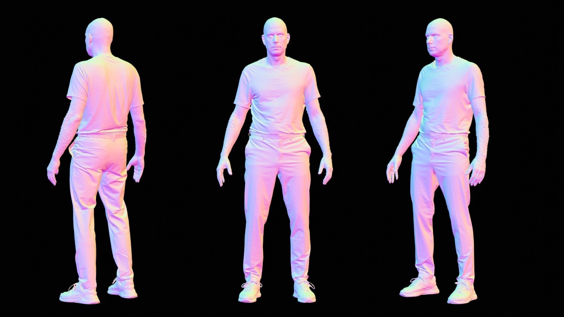 Man In White 001 RAW Scan 3D model_13