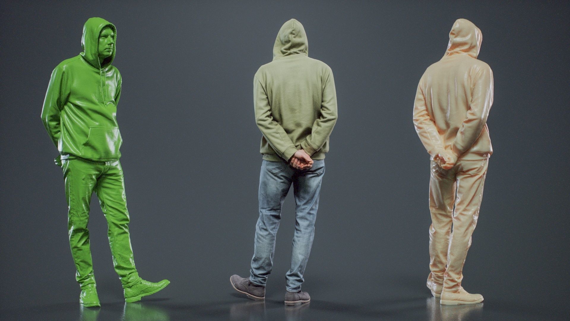 Green Hoodie Man 008 RAW Scan 3D model_6