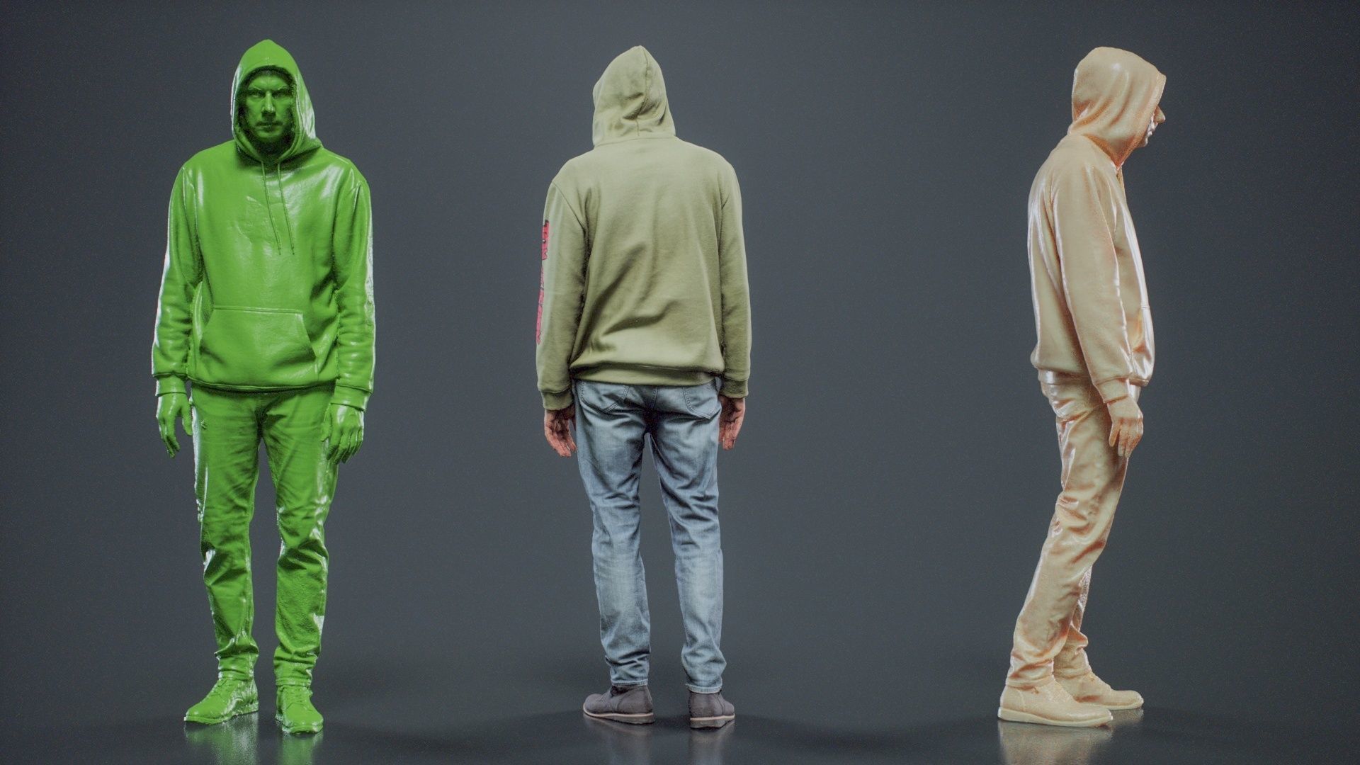 Green Hoodie Man 006 RAW Scan 3D model_7