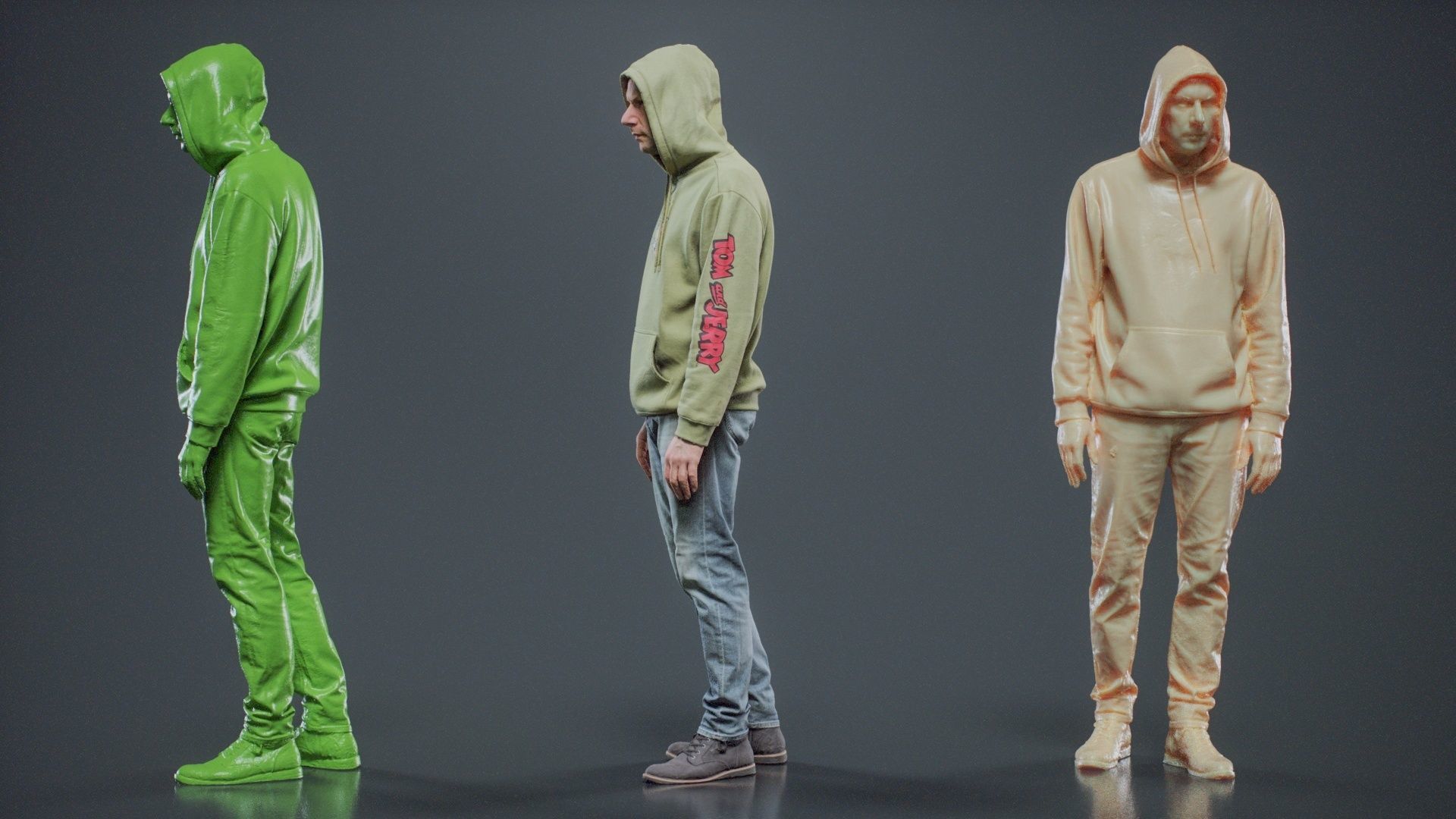 Green Hoodie Man 006 RAW Scan 3D model_10