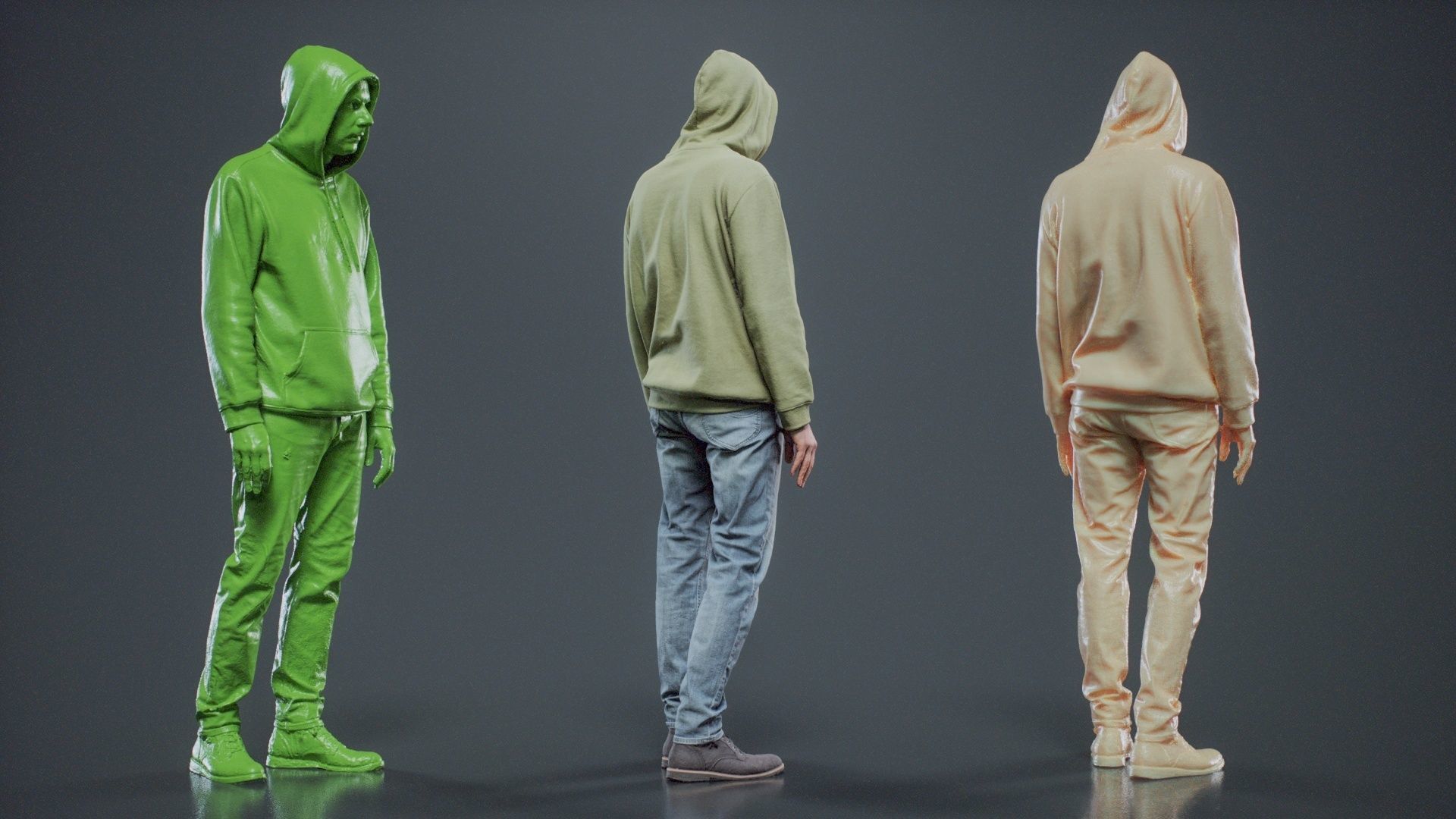 Green Hoodie Man 006 RAW Scan 3D model_5