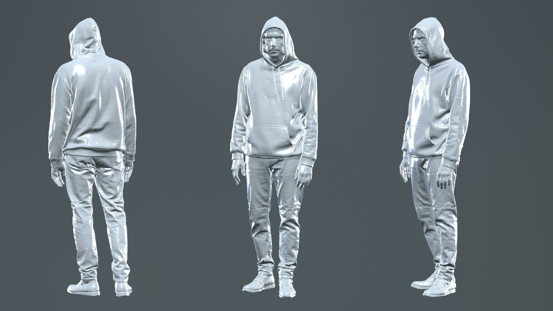 Green Hoodie Man 006 RAW Scan 3D model_12