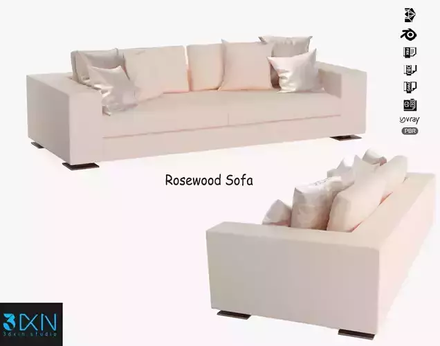Rosewood Sofa