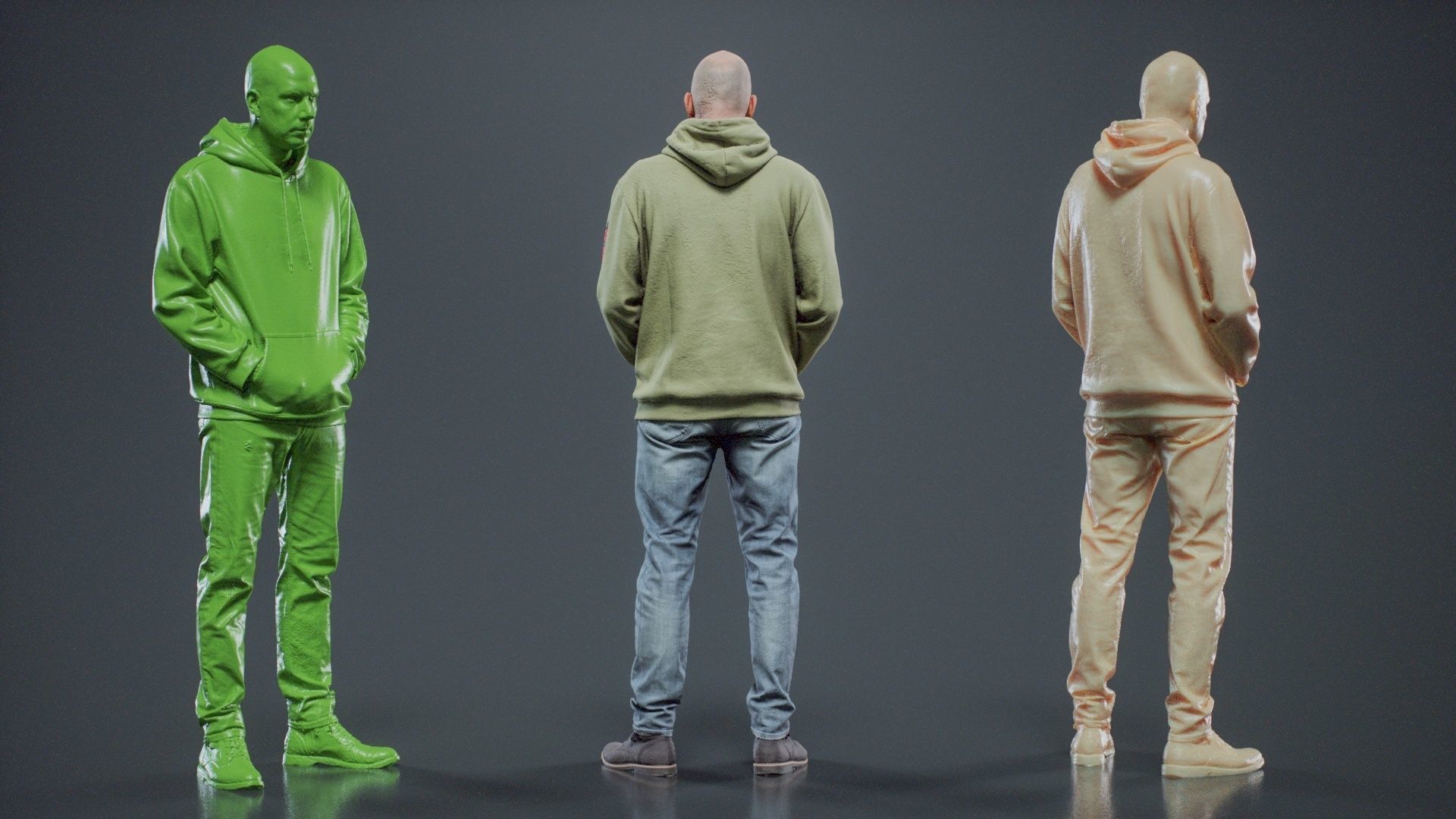Green Hoodie Man 004 RAW Scan 3D model_6