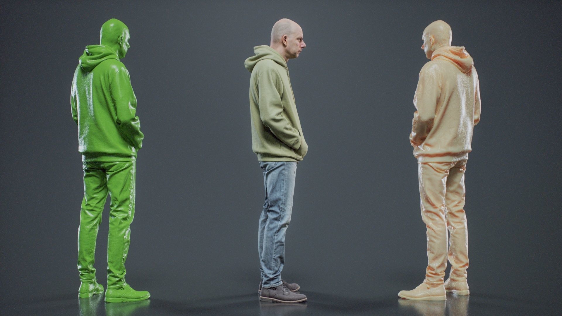 Green Hoodie Man 004 RAW Scan 3D model_3