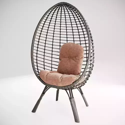 Outdoor Chair with Cushion
