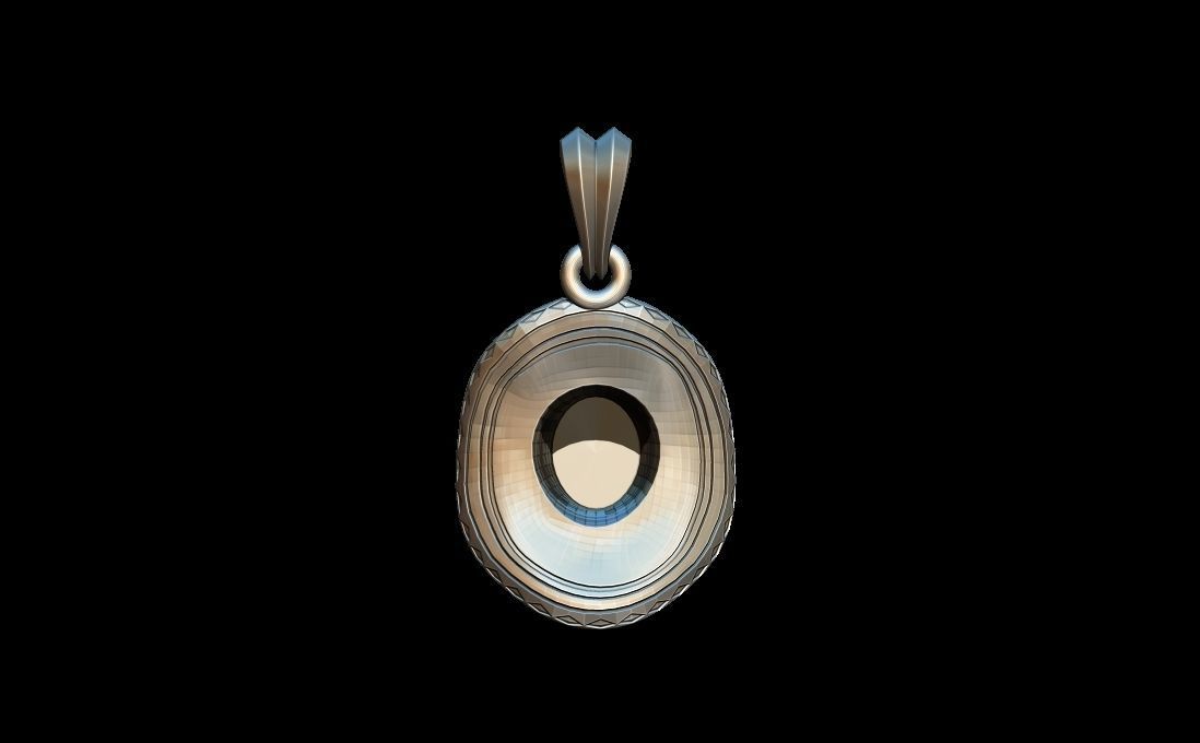 Colombian hat pendant 3D print model_5