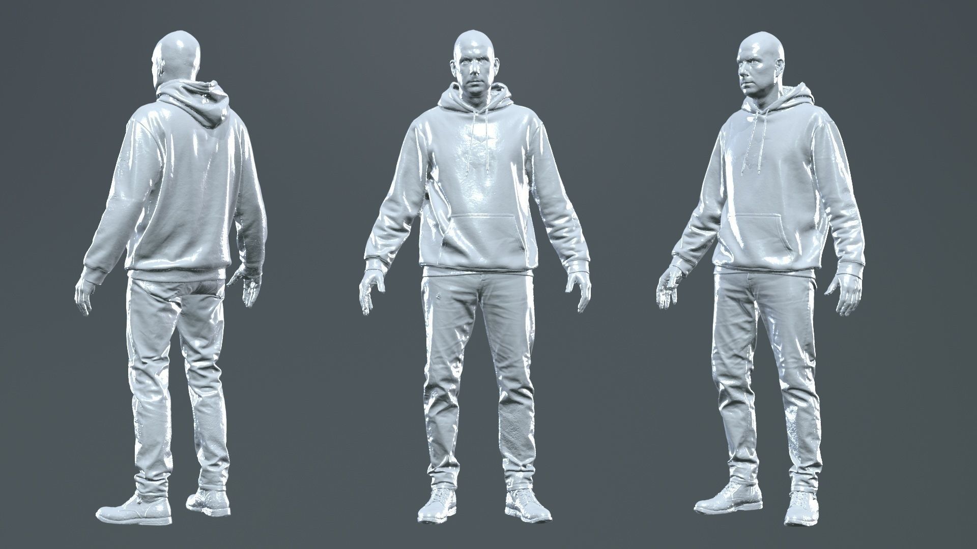 Green Hoodie Man 001 RAW Scan 3D model_12