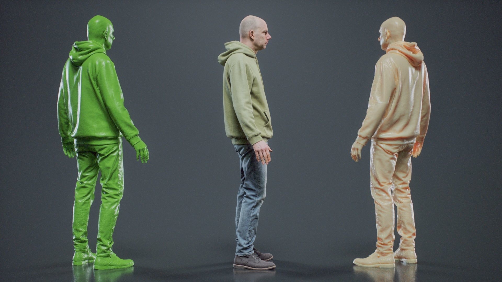 Green Hoodie Man 001 RAW Scan 3D model_3