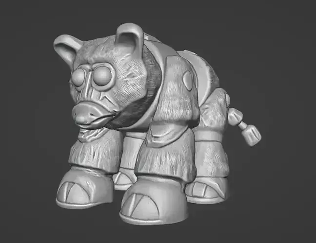 MUFFIT THE DAGGIT MATTEL INSPIRED FROM BATTLESTAR GALACTICA