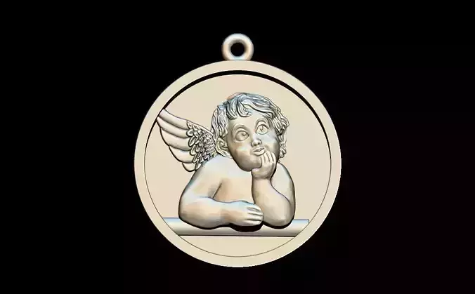 Angel pendant