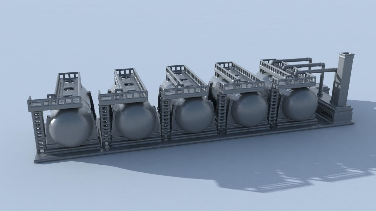 OilRig for 3Dprint 3D print model_13