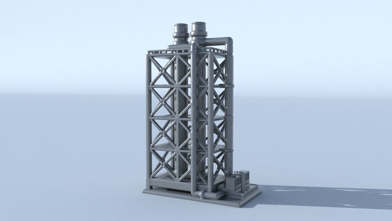 OilRig for 3Dprint 3D print model_14