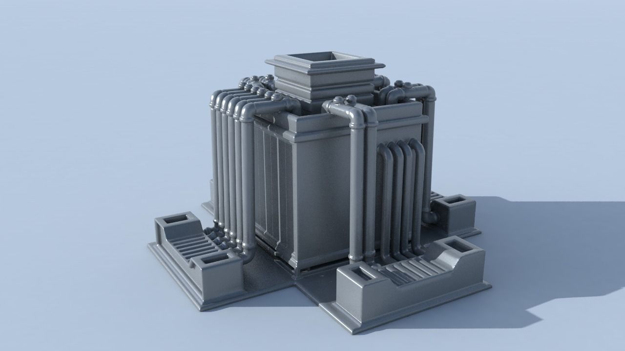 OilRig for 3Dprint 3D print model_15