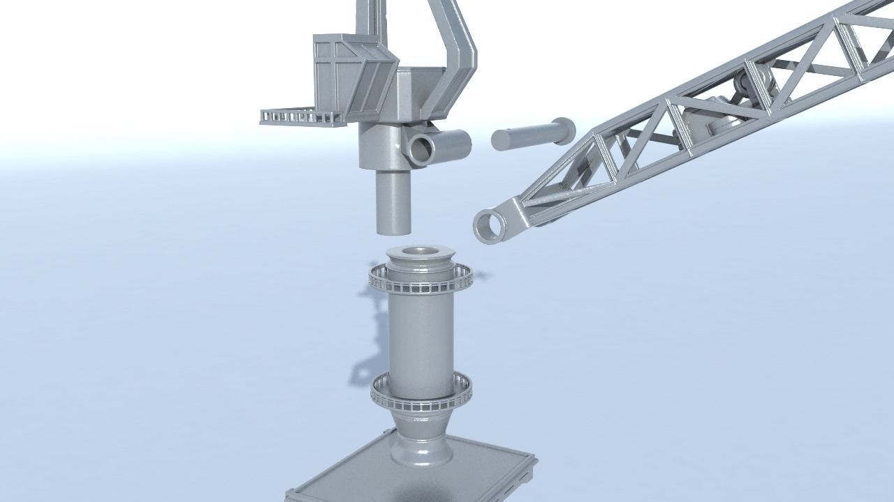 OilRig for 3Dprint 3D print model_20