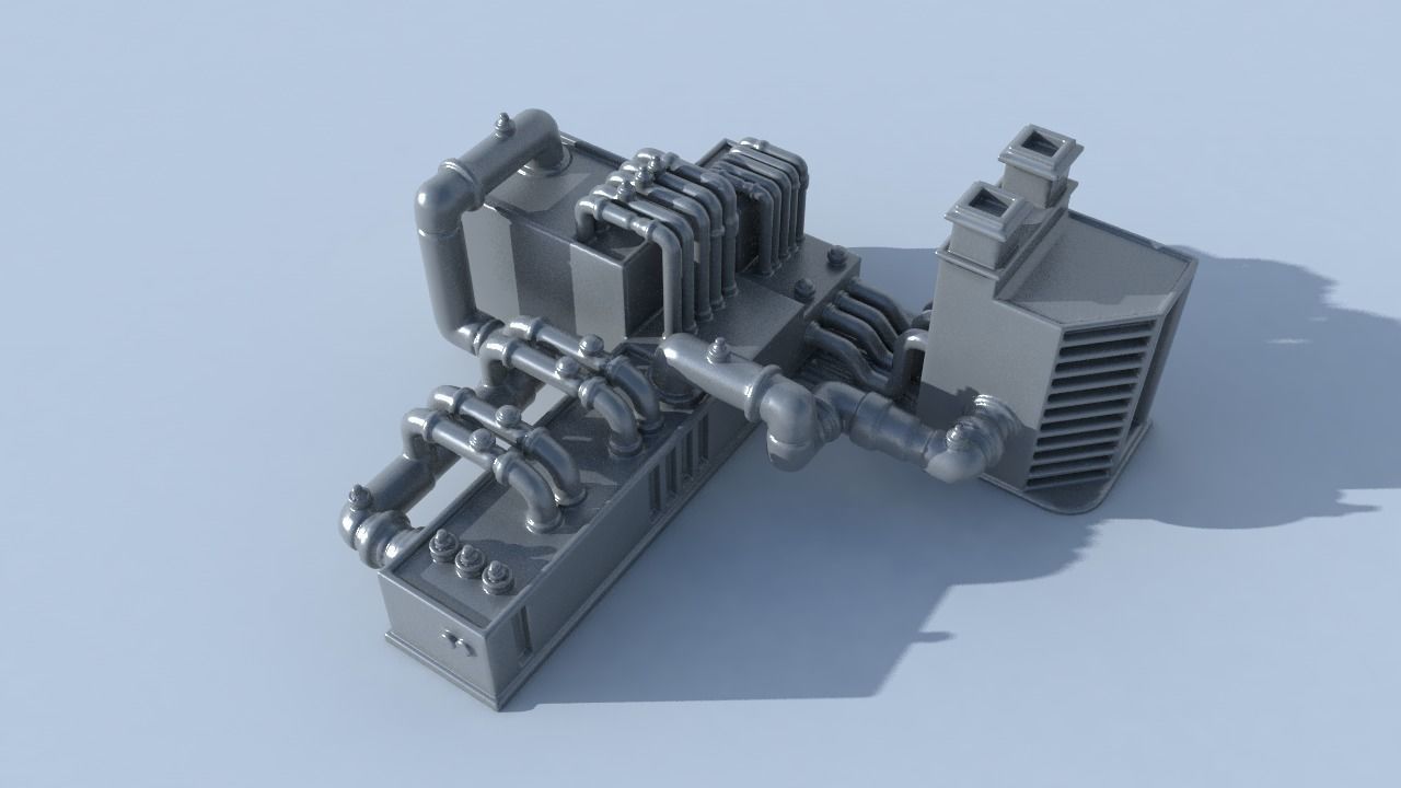 OilRig for 3Dprint 3D print model_18