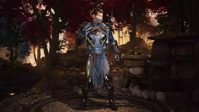 Sub Zero armor set from Mortal Kombat 1 3D print model