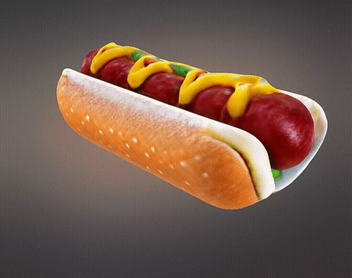 Hotdog 3D print model_0