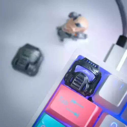 Doom Marine Keycap 3D print model