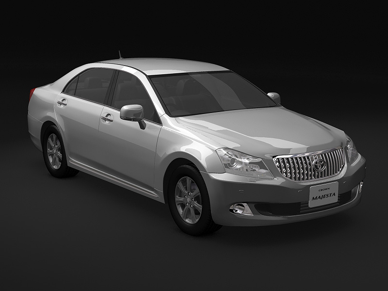 2009 Toyota Crown Majesta 3D model_5