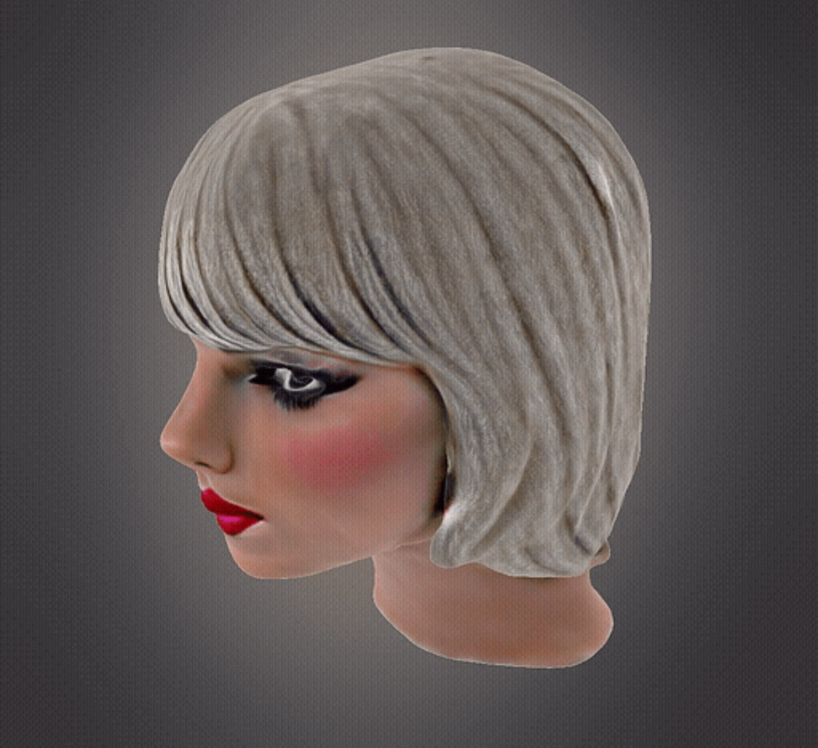 Taylor Swift Face 3D print model_2