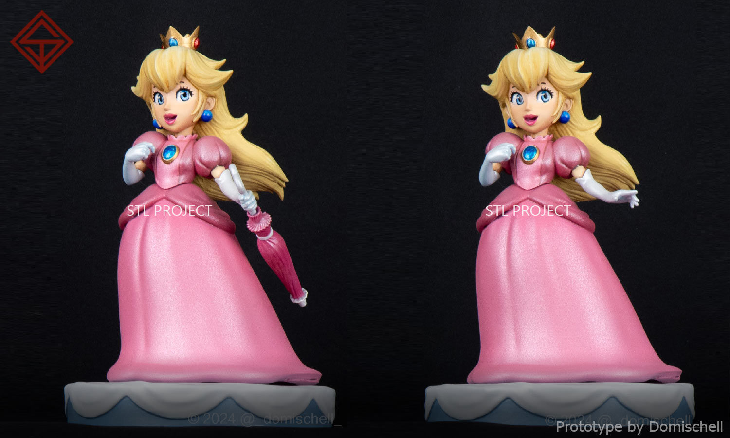 Princess 3D print model_2