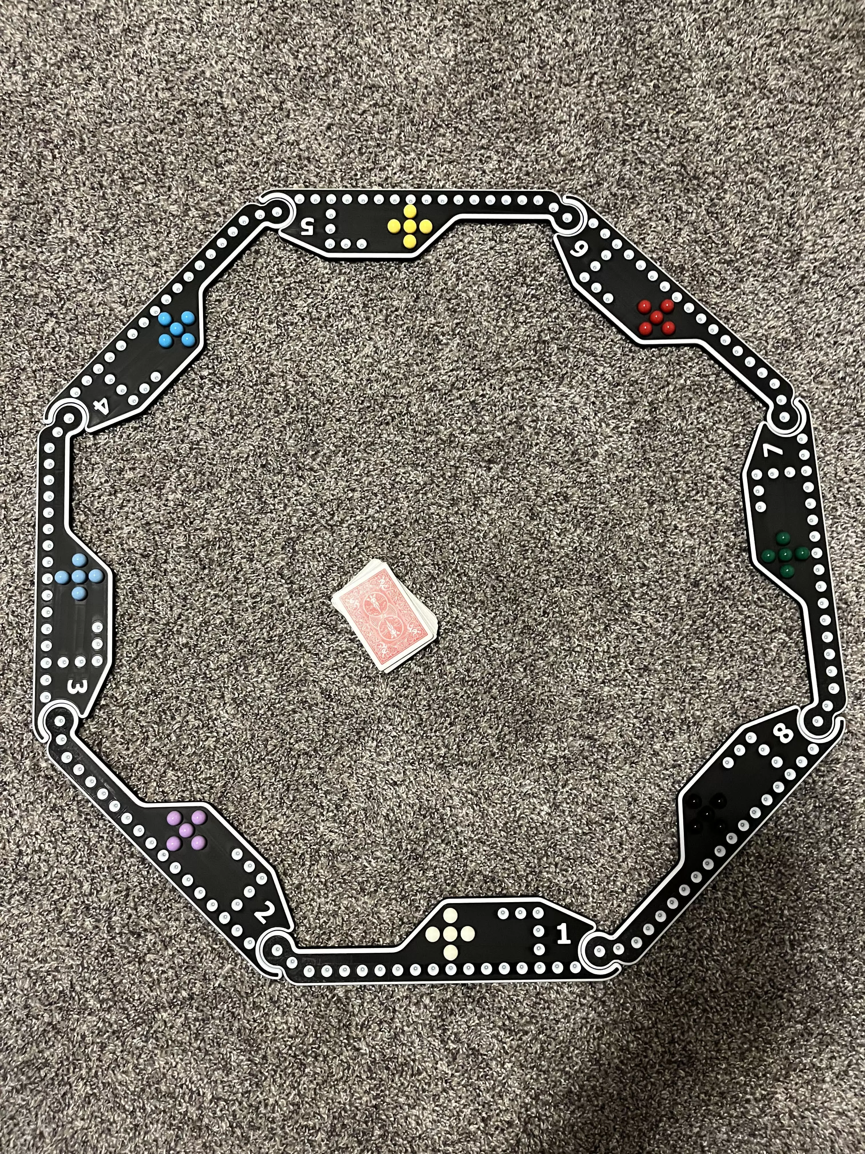 Marble and Jokers Board Game 3D print model